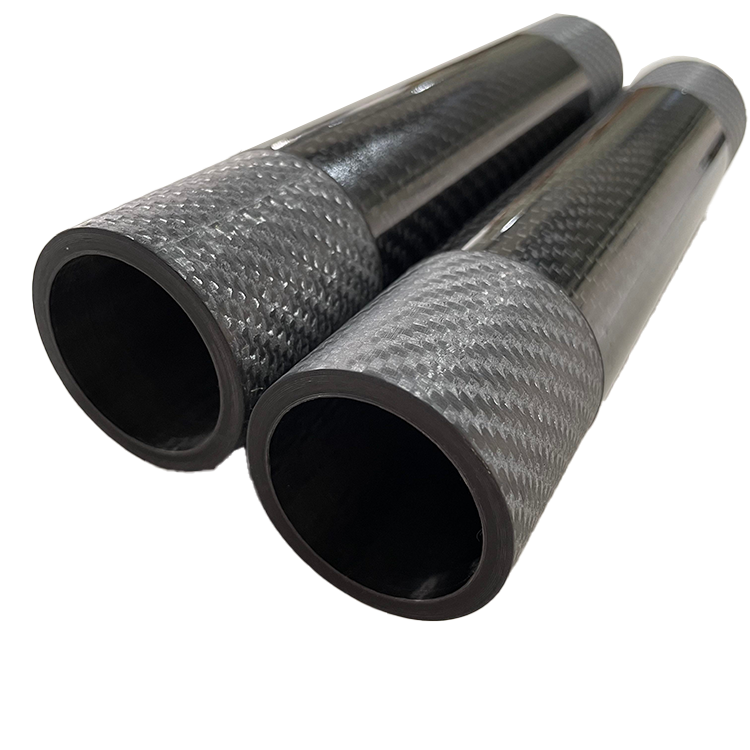 CNC加工3K斜纹碳纤维管