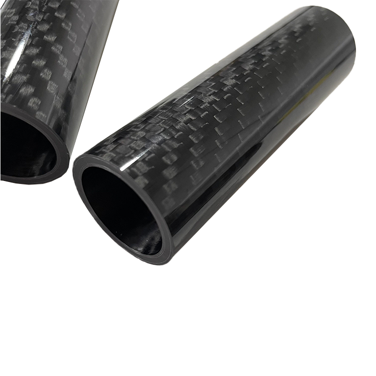 CNC加工3K斜纹碳纤维管